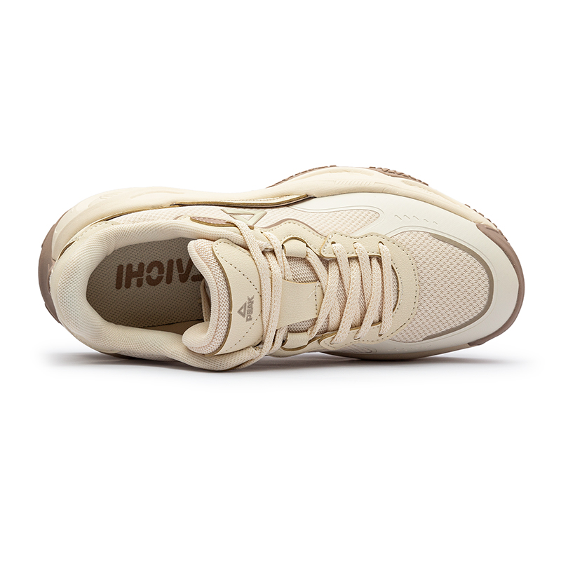 Peak Taichi Retro Casual Shoes White/Red