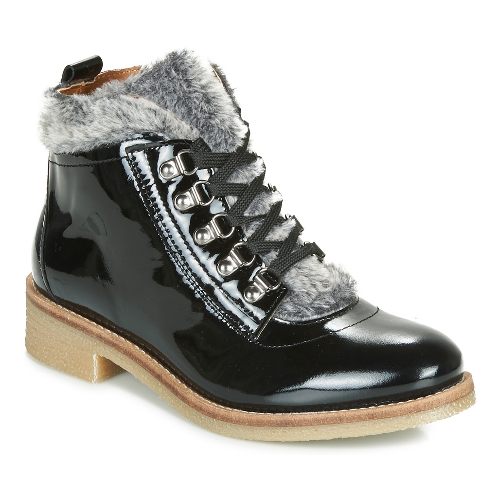 Andre Boots Femme Brise Noir Glacé