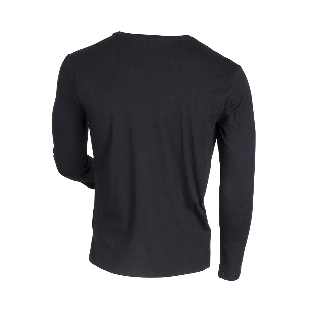 Depart T-Shirt A Manches Hommes Noir