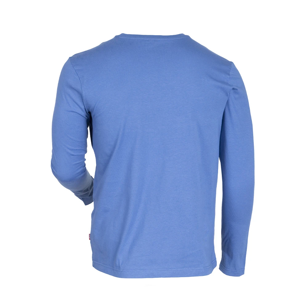 Depart T-Shirt A Manches Hommes Bleu Claire