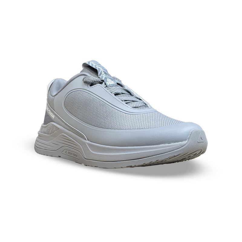 Peak Taichi Walking Shoes Silver Grey