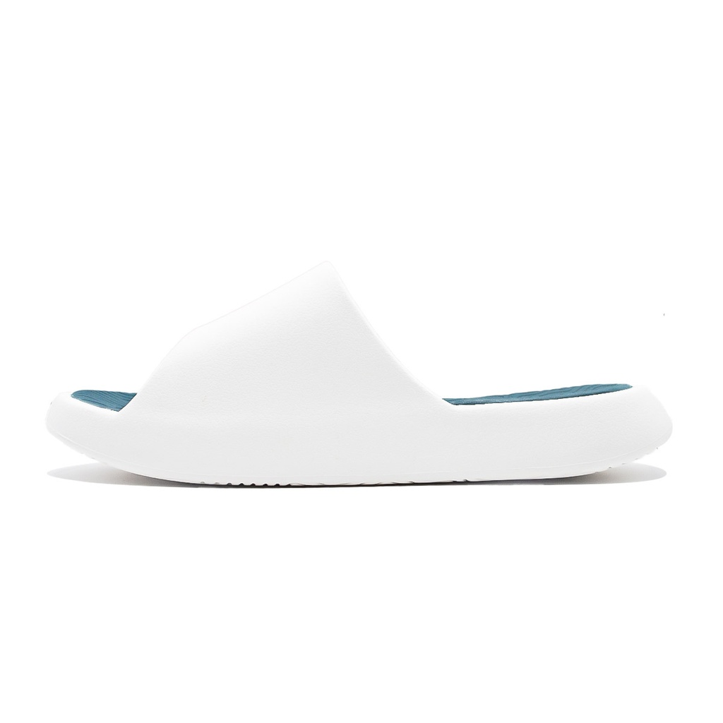 Peak Tiachi Taichi Slippers Milky White/Dark Green