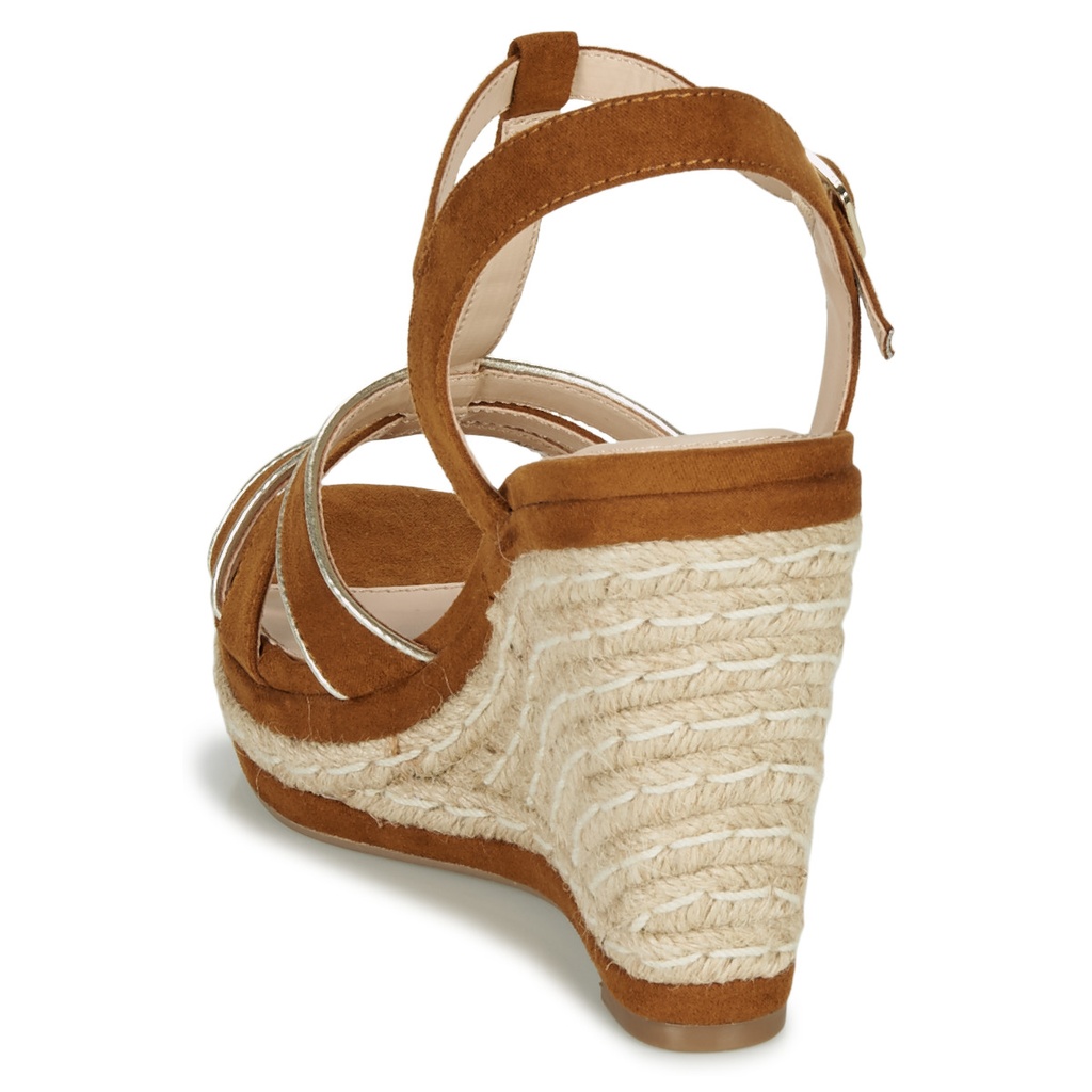 Andre Sandales
 Femme July Cuir Marron