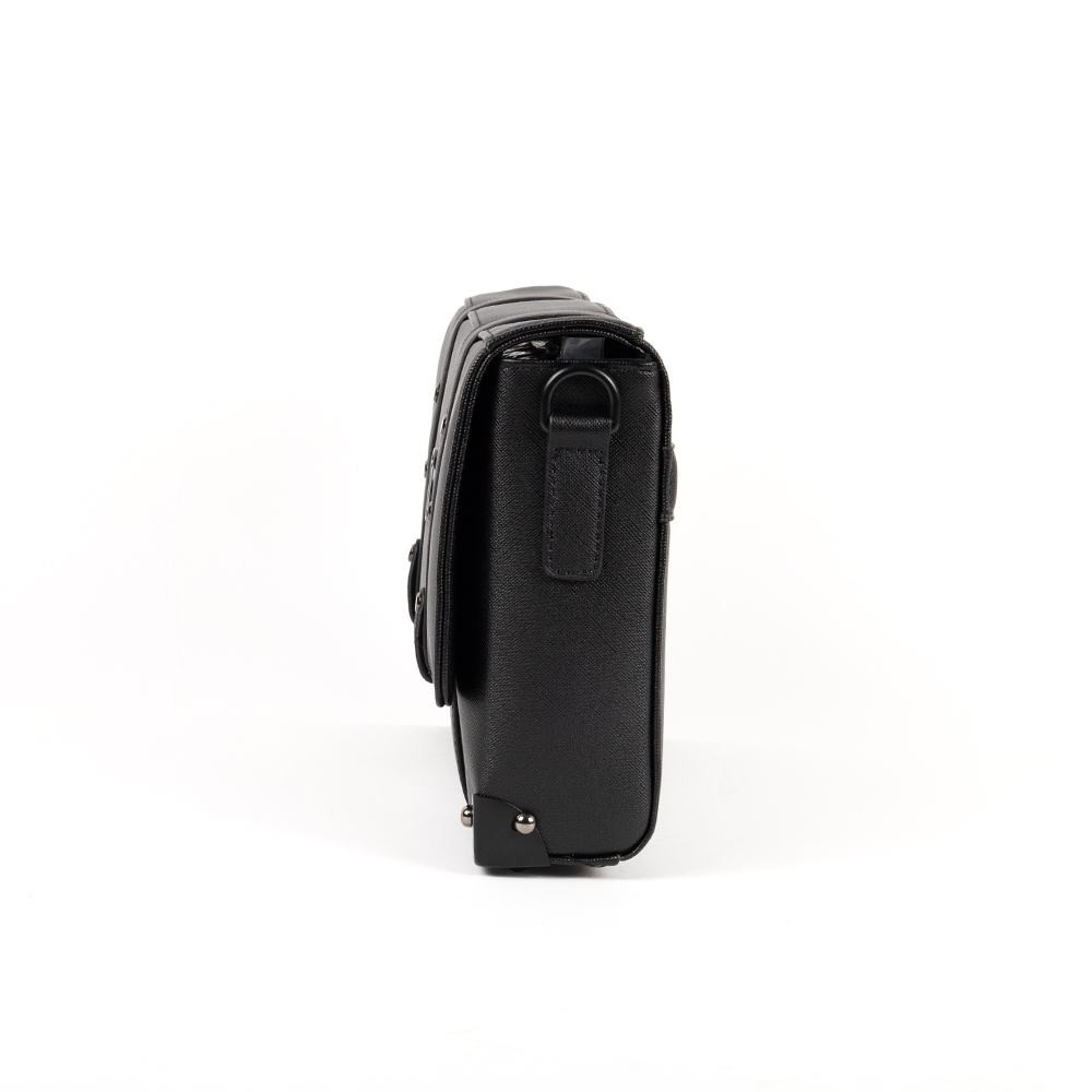 Vo7 Sacoche De Luxe
 Homme Cuir Noir