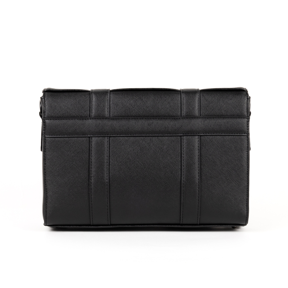 Vo7 Sacoche De Luxe
 Homme Cuir Noir