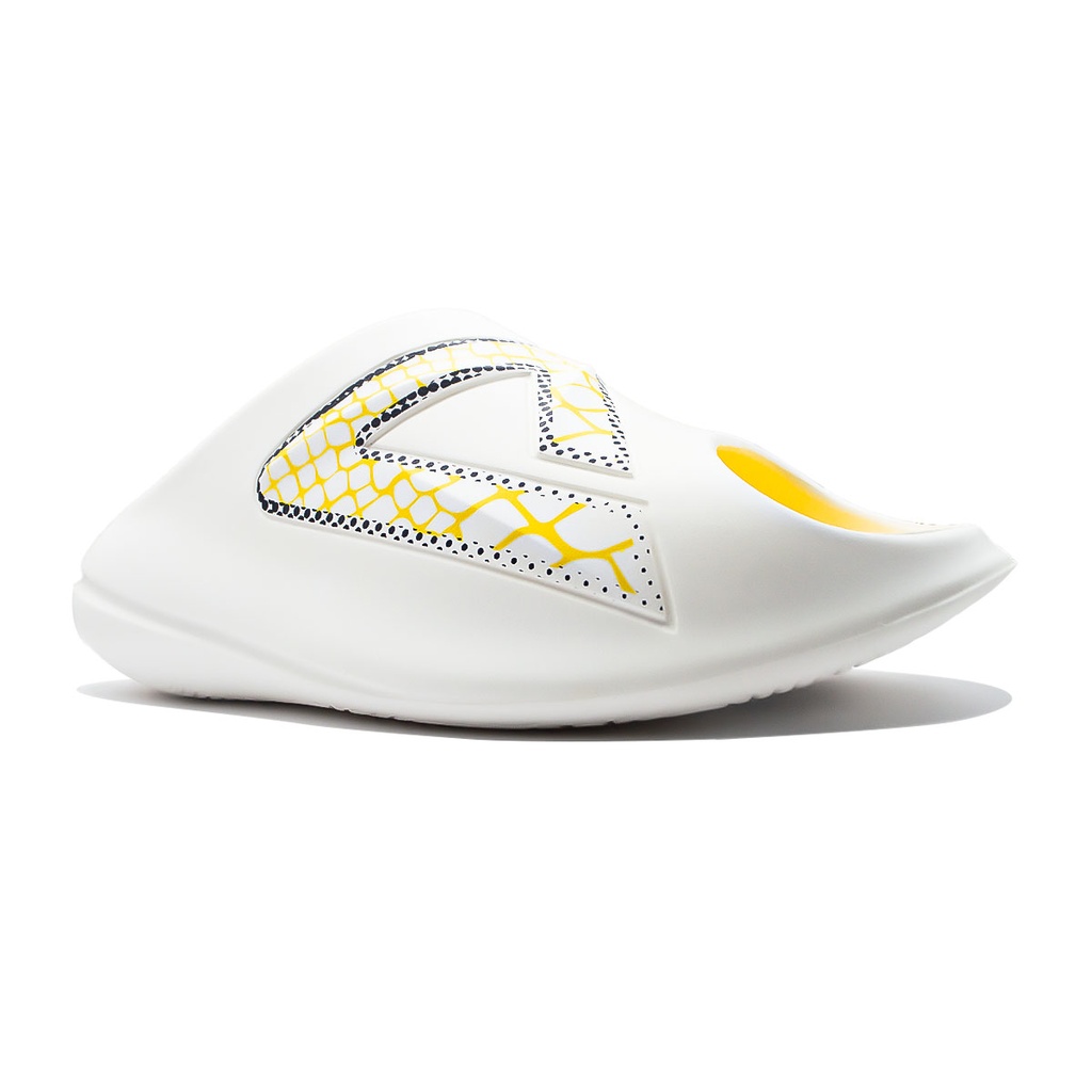 Peak Taichi Sports Slippers White/Yellow