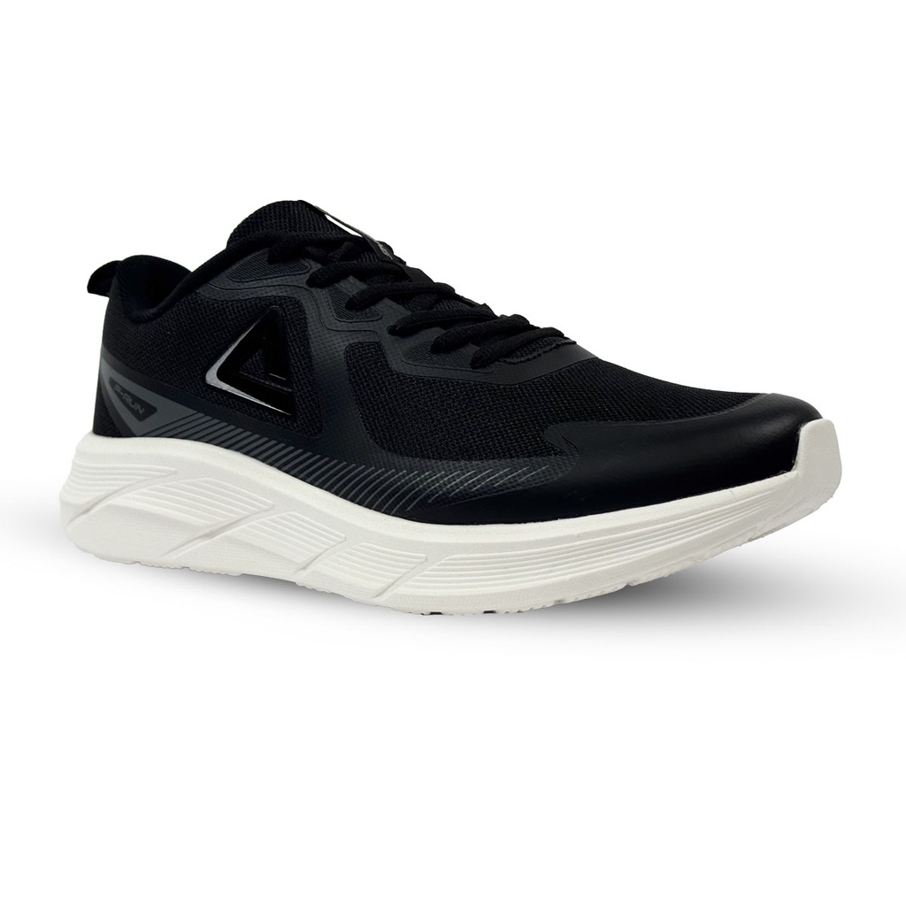 Peak Taichi Running Shoes-Black/White