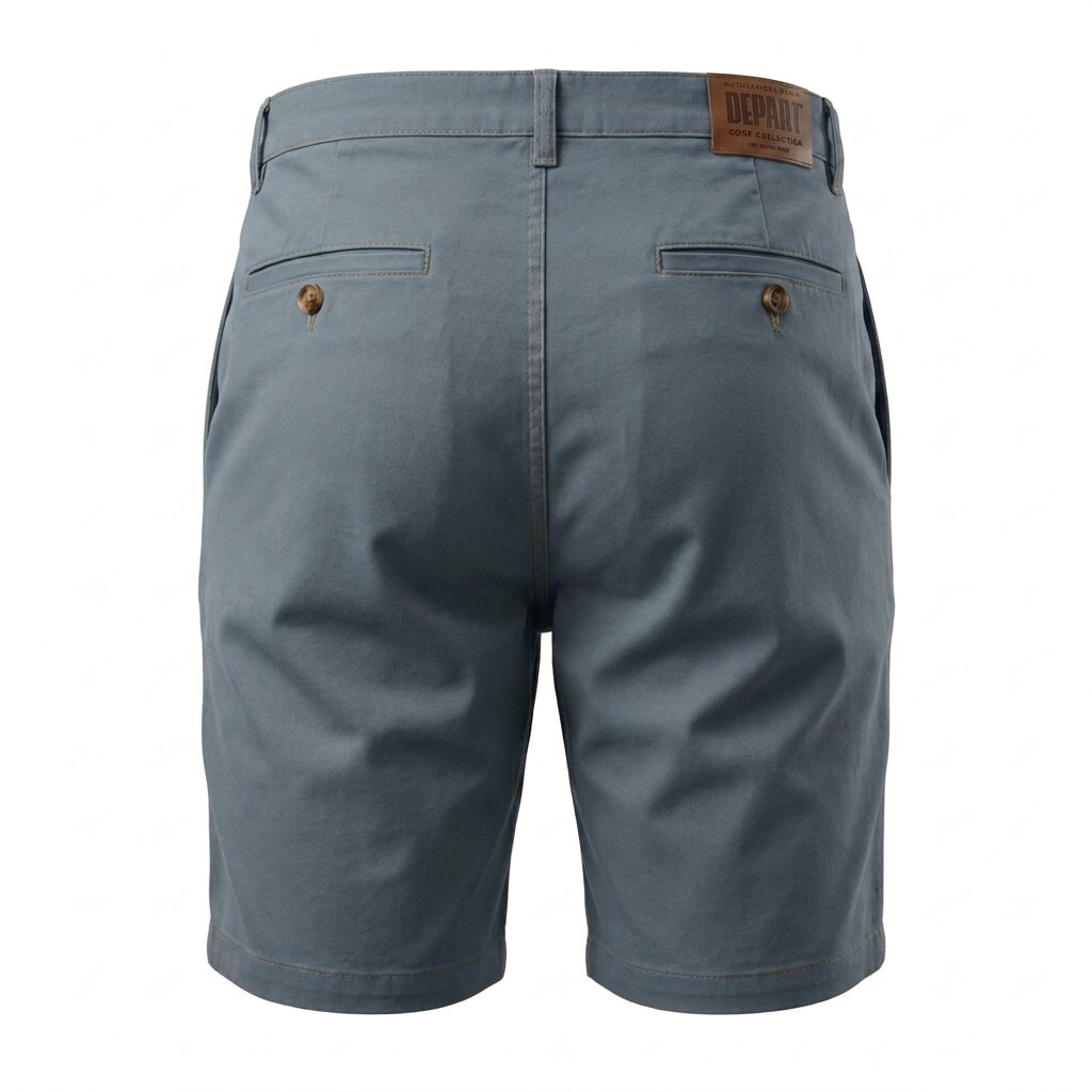 DEPART SHORT HOMME COTON GRIS