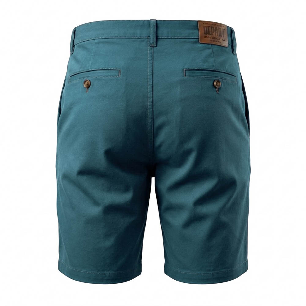 DEPART SHORT HOMME COTON VERT