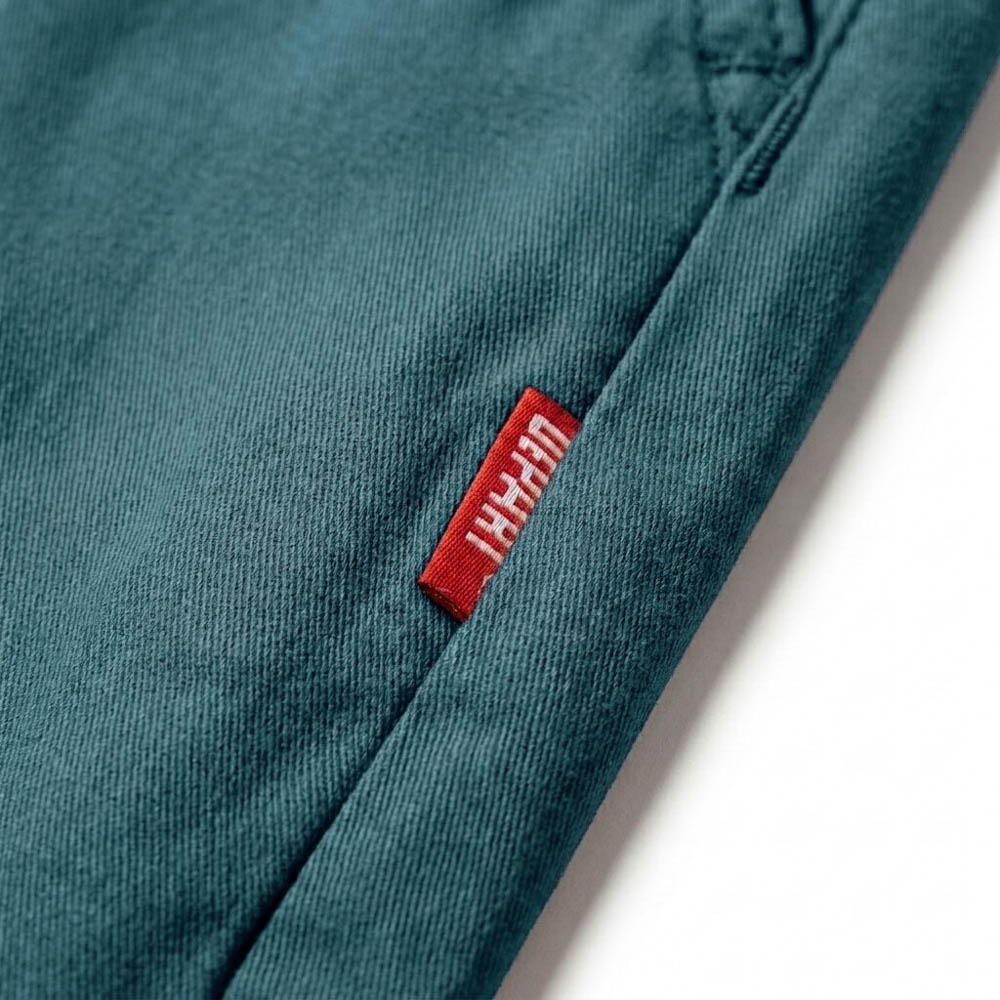 DEPART SHORT HOMME COTON VERT