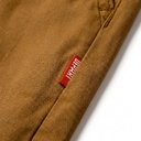 DEPART SHORT HOMME COTON MARRON