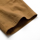 DEPART SHORT HOMME COTON MARRON