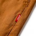 DEPART SHORT HOMME COTON MARRON