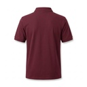 DEPART POLO HOMME COTON BORDEAUX