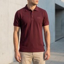 DEPART POLO HOMME COTON BORDEAUX