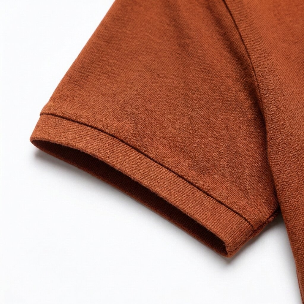 DEPART POLO HOMME COTON ORANGE