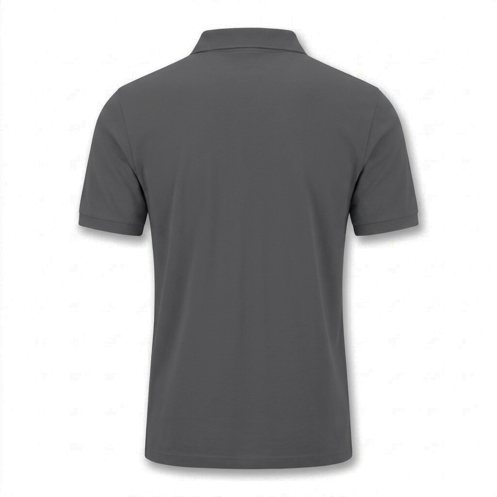 DEPART POLO HOMME COTON GRIS