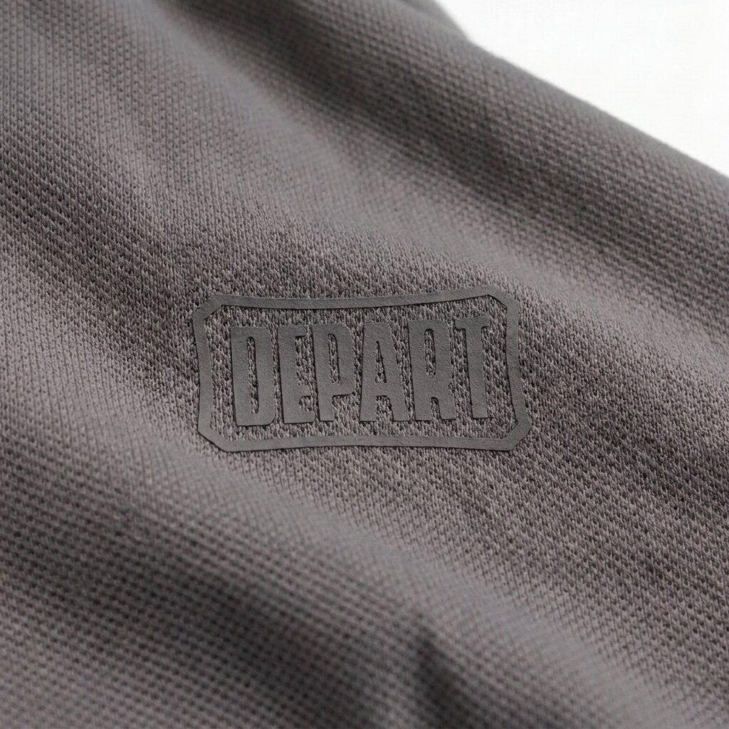 DEPART POLO HOMME COTON GRIS