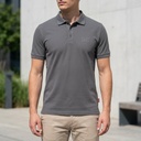 DEPART POLO HOMME COTON GRIS