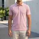DEPART POLO HOMME COTON ROSE