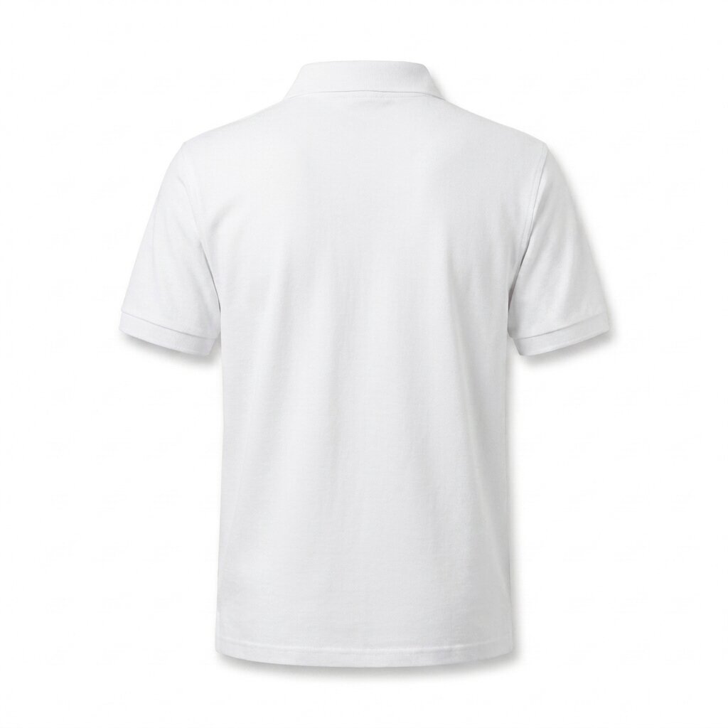 DEPART POLO HOMME COTON BLANC