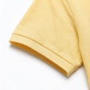 DEPART POLO HOMME COTON JAUNE