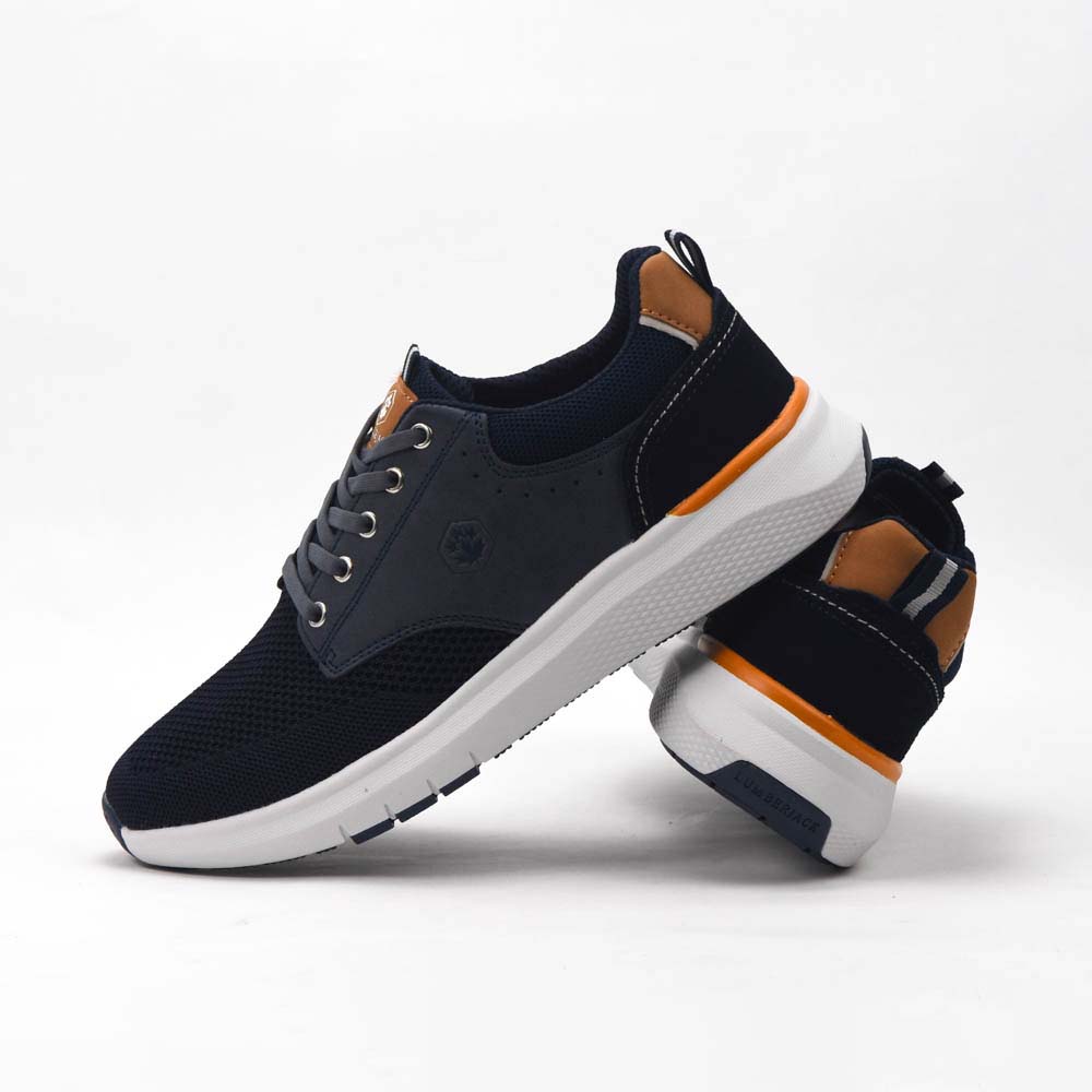 LUMBERJACK CHAUSSURE CASUAL NEIL HOMME BLEU