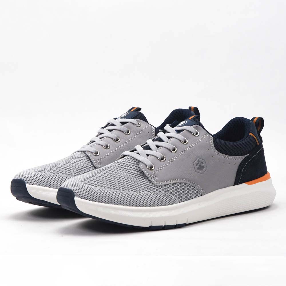 LUMBERJACK CHAUSSURE CASUAL NEIL HOMME GRIS