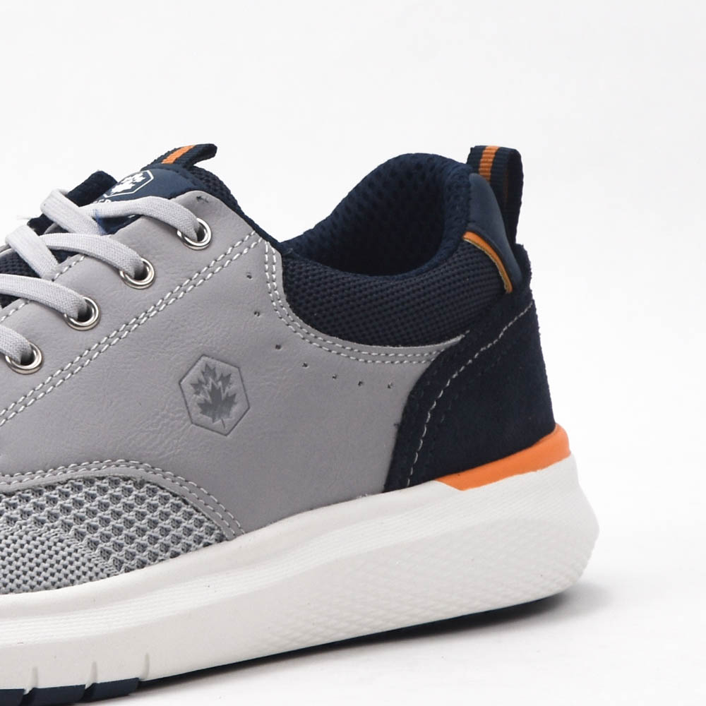 LUMBERJACK CHAUSSURE CASUAL NEIL HOMME GRIS