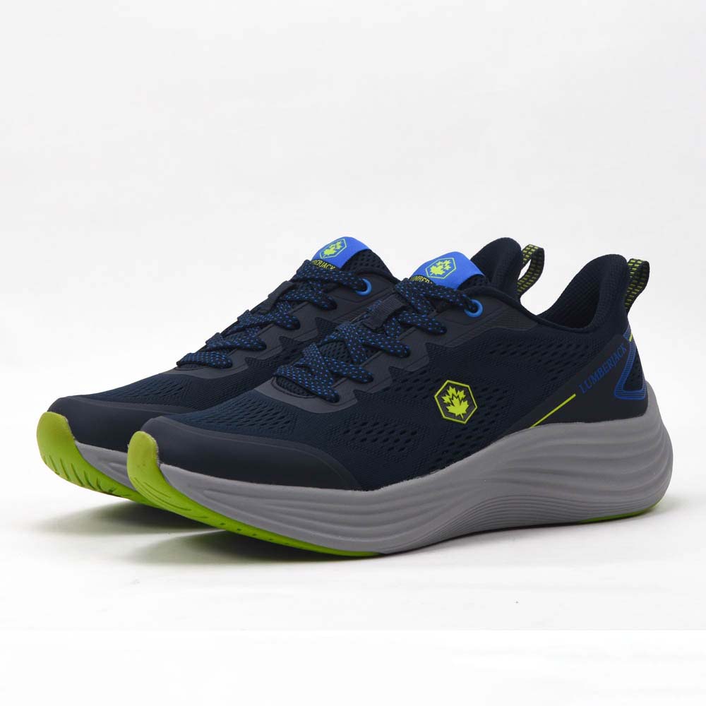 LUMBERJACK BASKET FADET HOMME BLEU