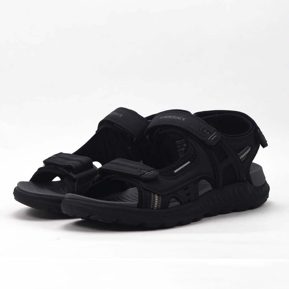 LUMBERJACK SANDALE FOUR HOMME NOIR