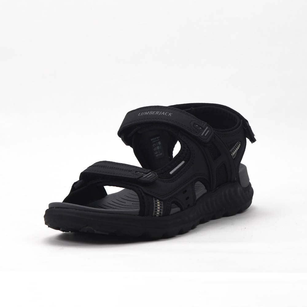 LUMBERJACK SANDALE FOUR HOMME NOIR