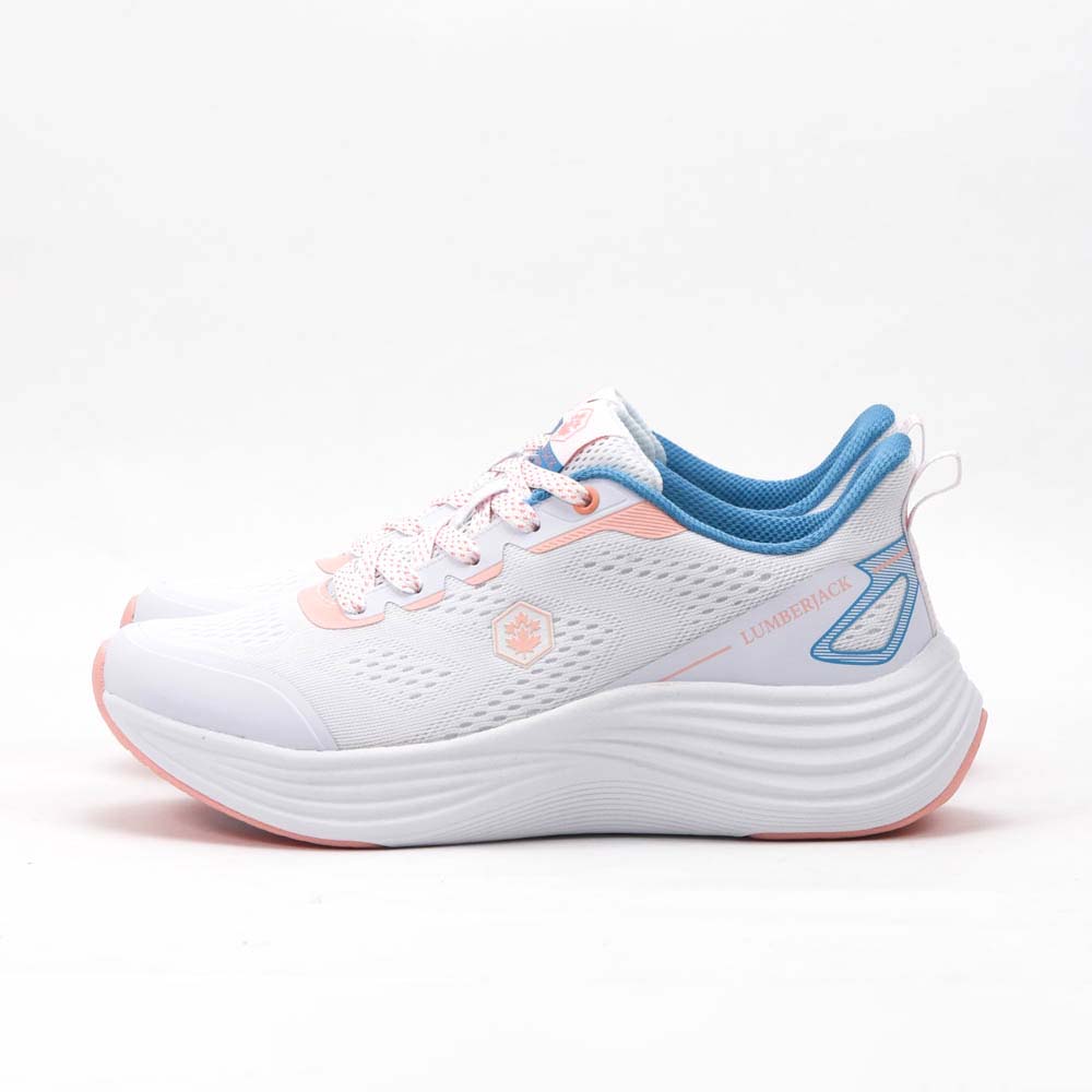LUMBERJACK BASKET FADET FEMME BLANC