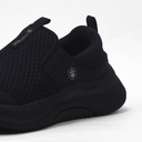 LUMBERJACK BASKET CLOSE FEMME NOIR