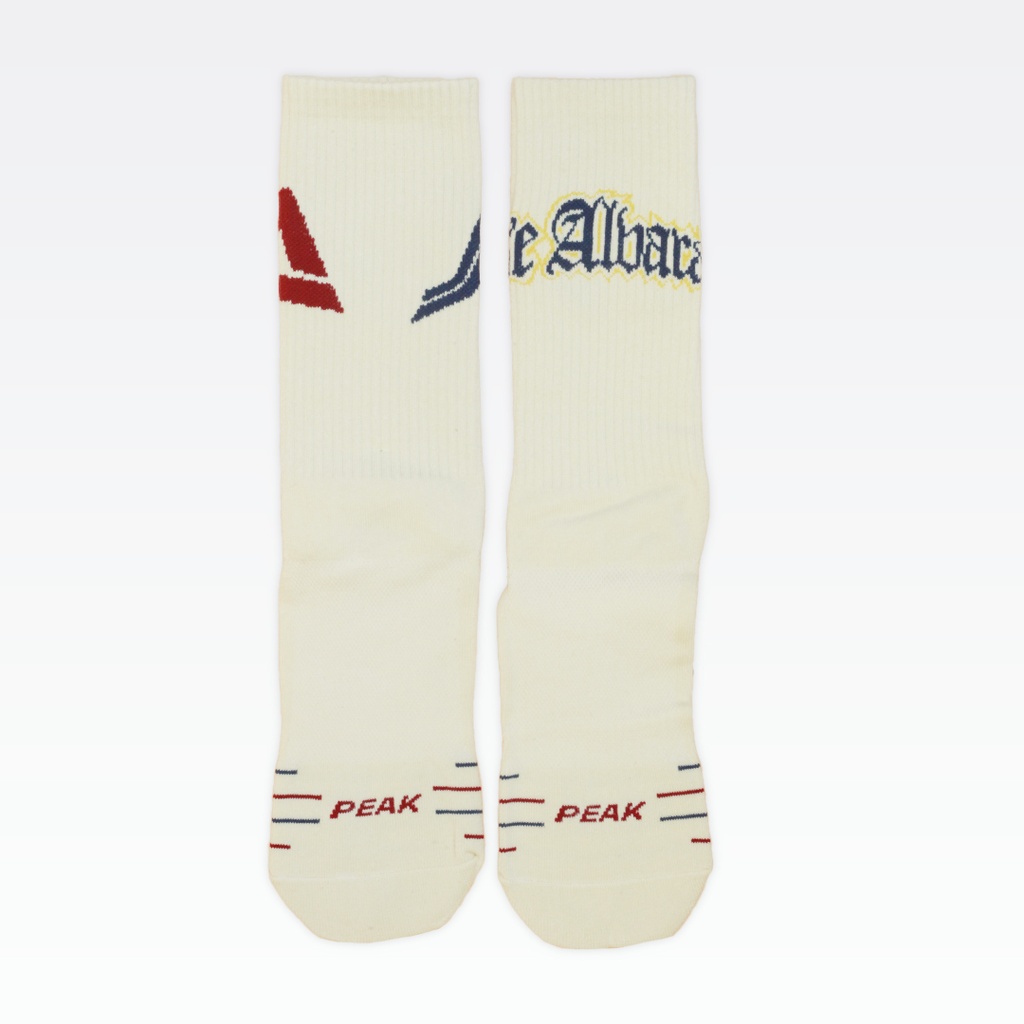 Peak Stretch High Cut Socks White