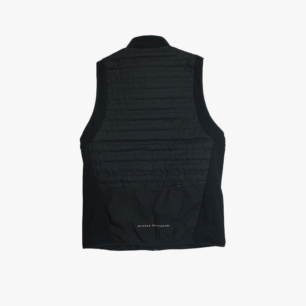 Peak Down Waistcoat Black