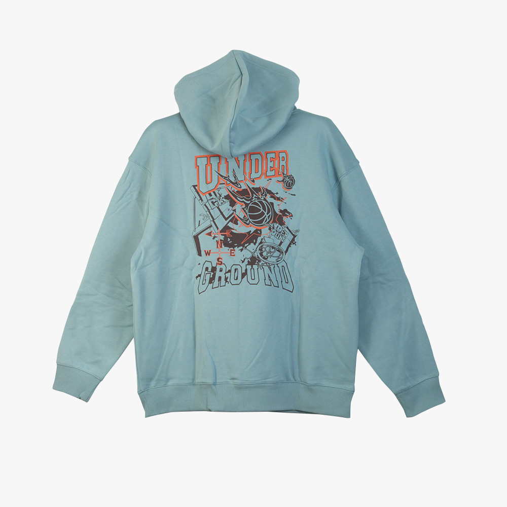 Peak Hoodie Fleece Sweater Blue