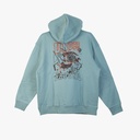 Peak Hoodie Fleece Sweater Blue