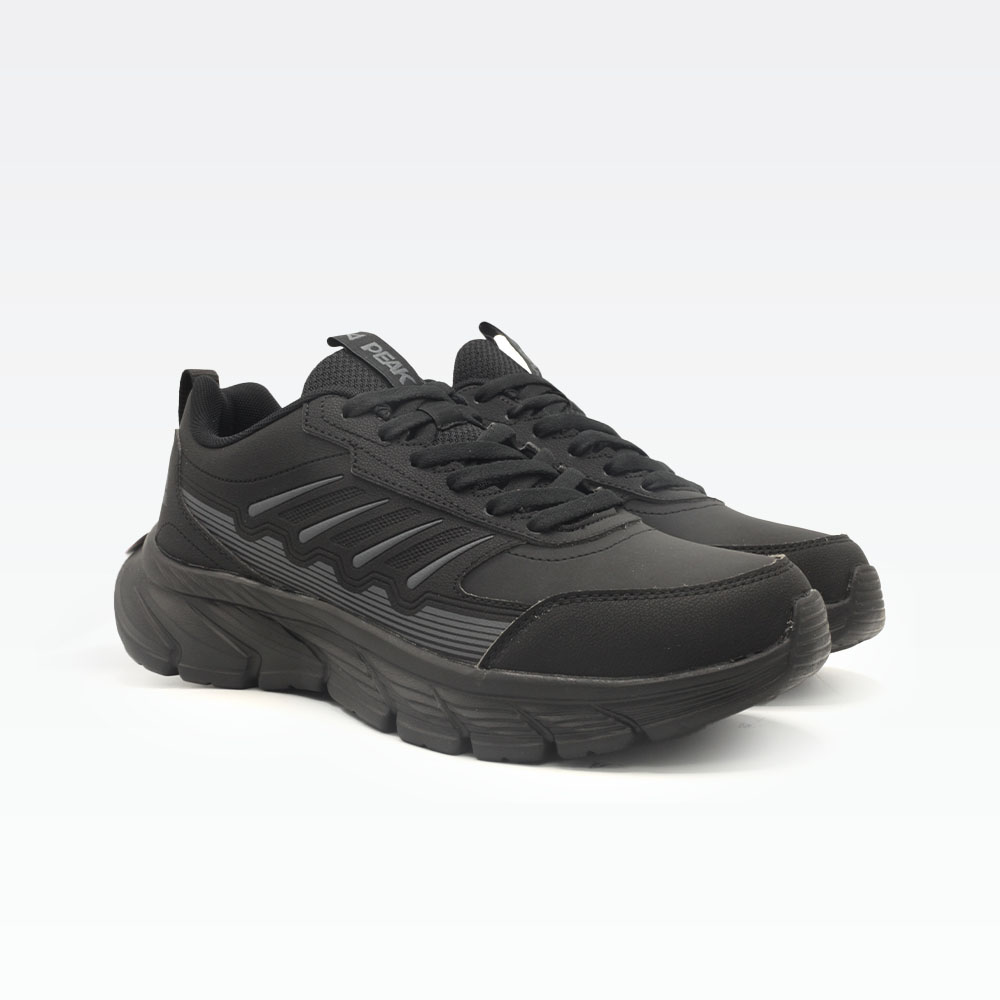 Peak Running Shoes Black/Dk.Grey