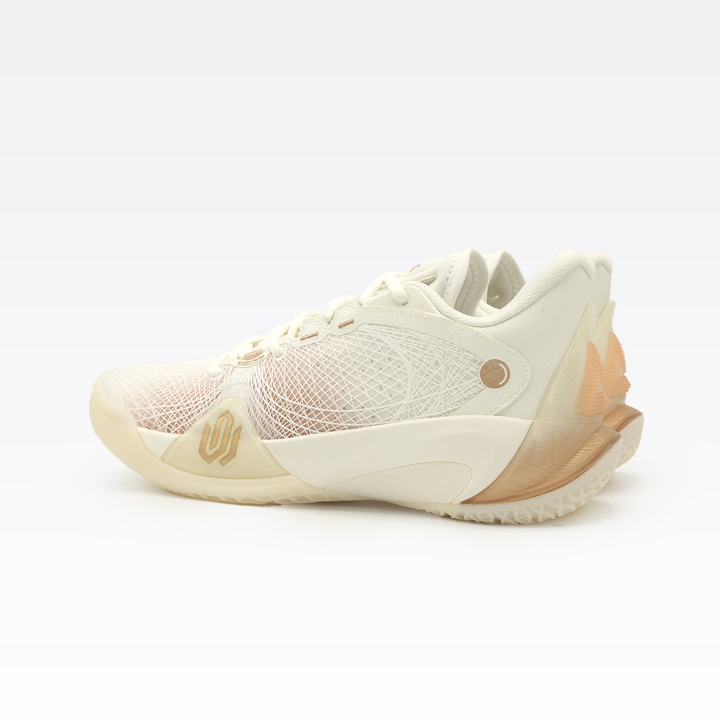 Peak Taichi Basketball Match Shoes White/Champagne Gold