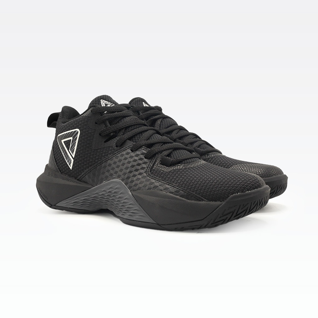Peak Taichi Basketball Match Shoes Black/Cloud Grey