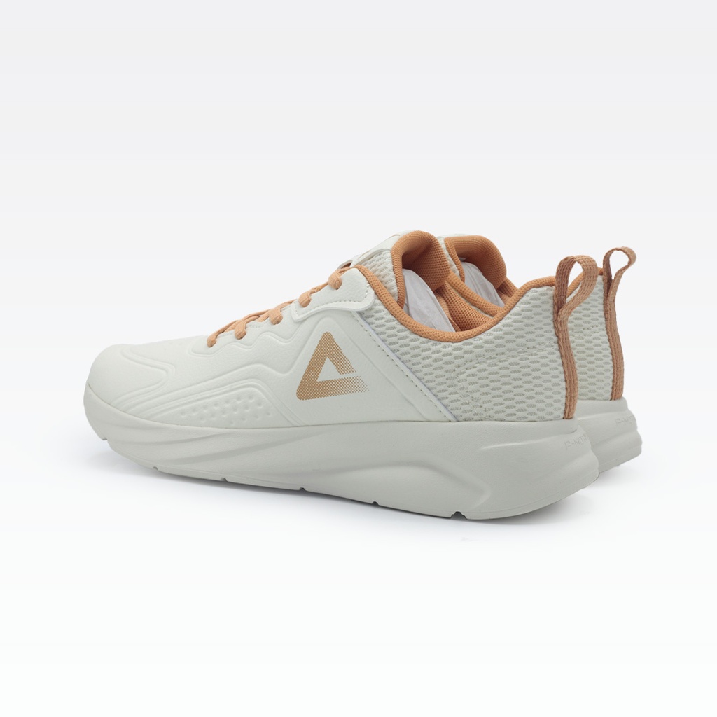 Peak Walking Shoes Off White/Brown