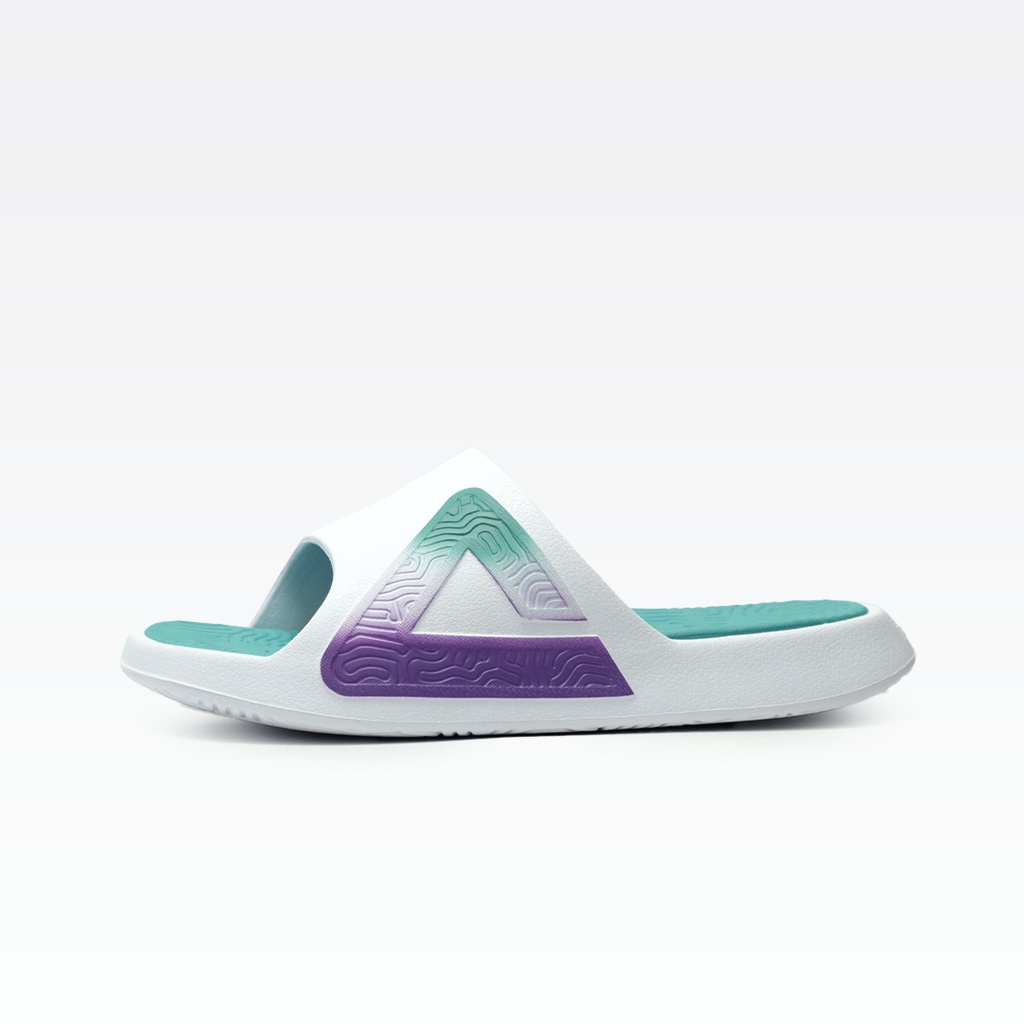 Peak Taichi Slippers White/Bright Turquoise
