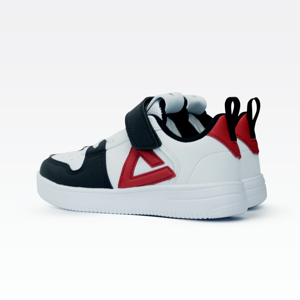 Peak Kid Shoes_White/Black/Red