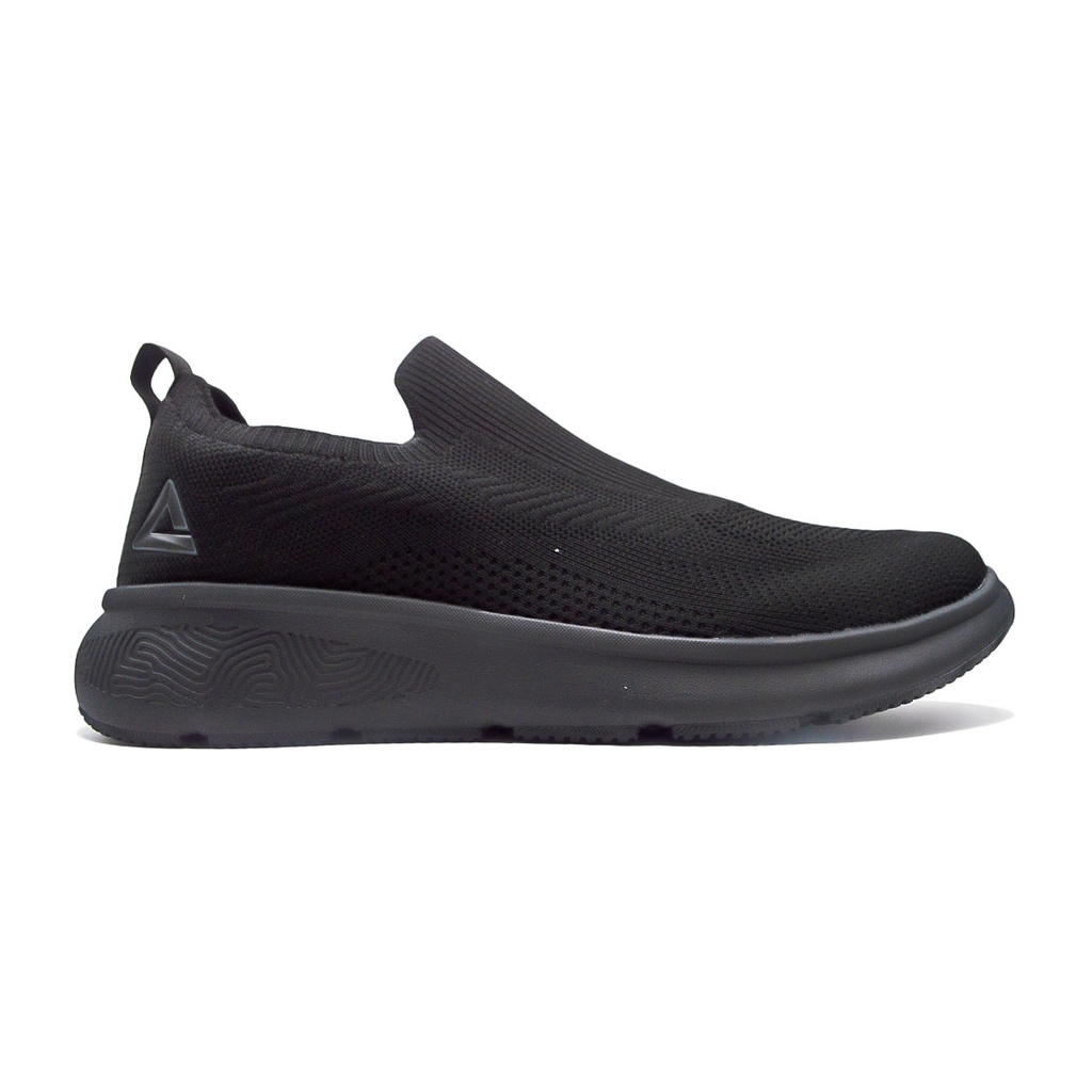 Peak Taichi Slip On Shoes-All Black