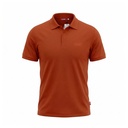 Depart Polo Homme Coton Orange