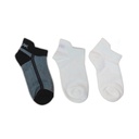 Peak Low Cut Socks (3 In 1) White/Black