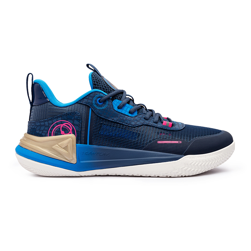 Peak Taichi Basketball Match Shoes-Dk.Blue