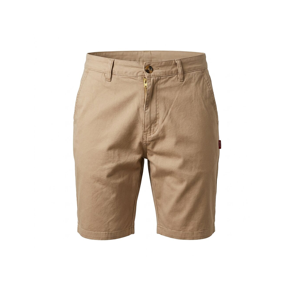 Depart Short Homme Coton Beige